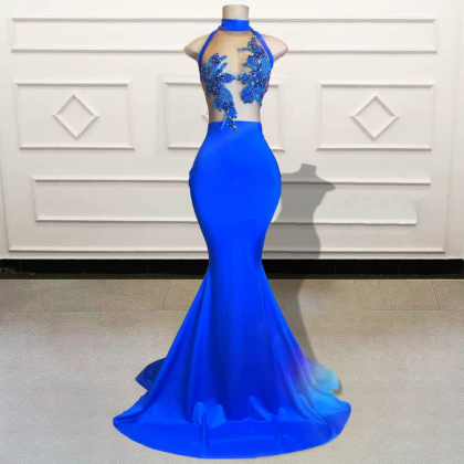 Mermaid Long Prom Dresses 2023 For Birthday Party..